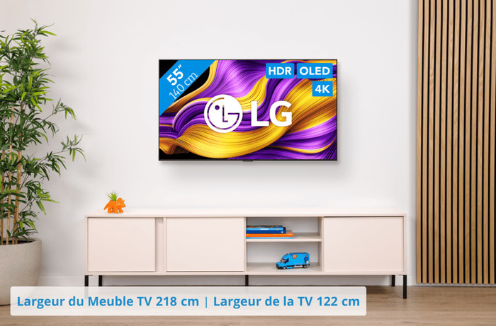 LG 55" OLED EVO G56 4K (2025) + LG DS80TR visuel Coolblue 1