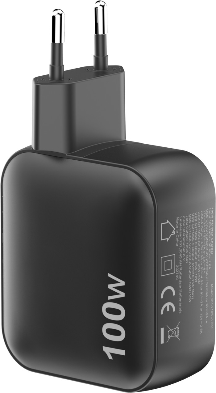 Sitecom 100W GaN Power Delivery Wall Charger bottom