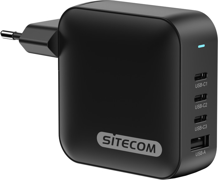 Sitecom 165W GaN Power Delivery Wall Charger left side
