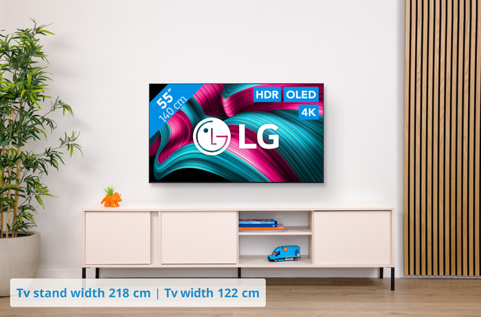 LG 55 inches OLED evo C54 4K (2025) + LG DSC9S visual Coolblue 1