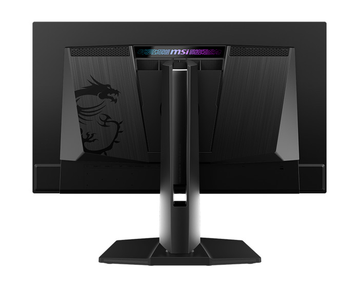 MSI MPG 272URX QD-OLED achterkant