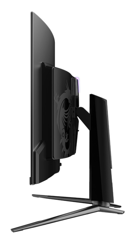 MSI MPG 321CURX QD-OLED right side