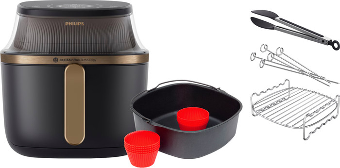 Philips Airfryer XL 3000 Series NA332/00 + Double-layer Cooking Set + Master Baking Set Main Image