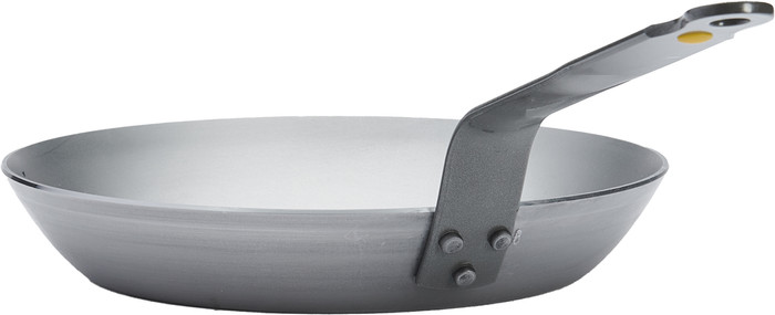 De Buyer Mineral B Koekenpannenset 24 + 28 cm detail