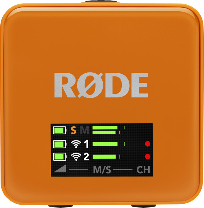 Rode Wireless GO Gen 3 Orange avant