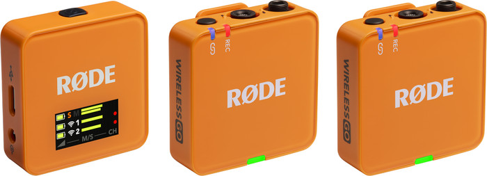 Rode Wireless GO Gen 3 Orange Main Image