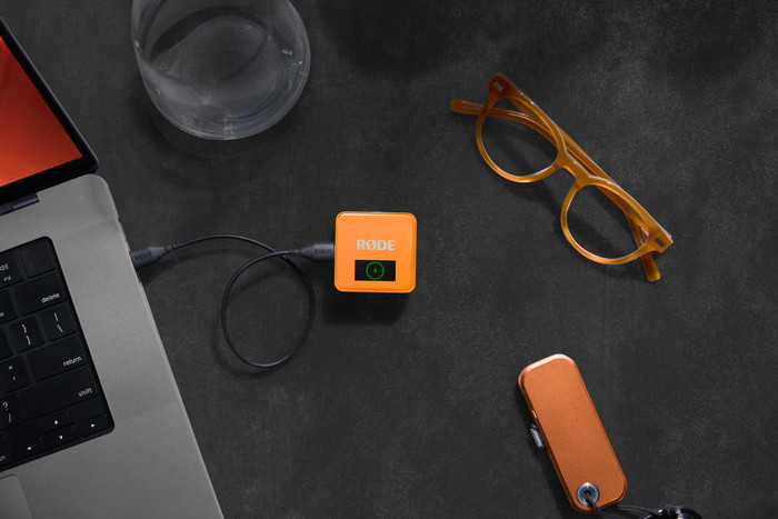 Rode Wireless GO Gen 3 Orange produit à l'usage