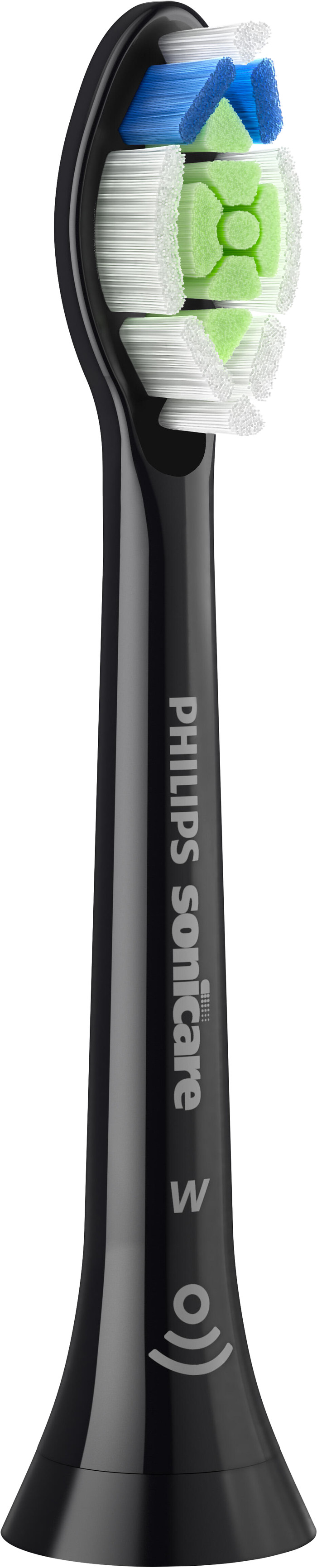 Philips Sonicare Optimal White HX6062/88 Zwart (2 stuks) rechterkant