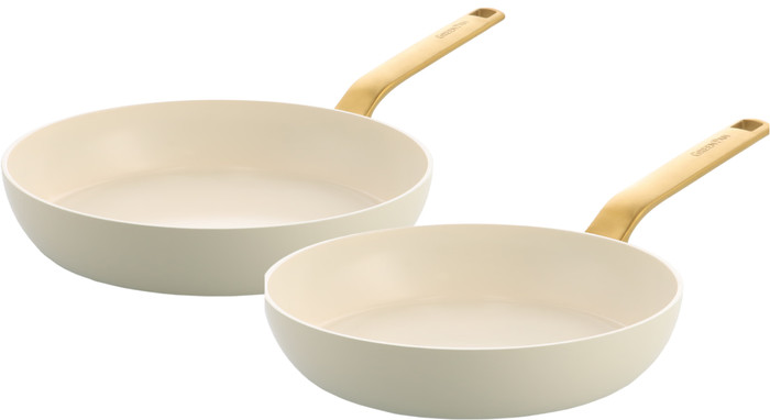 Greenpan Evolution Koekenpannenset 24 + 28 cm Cream White Main Image