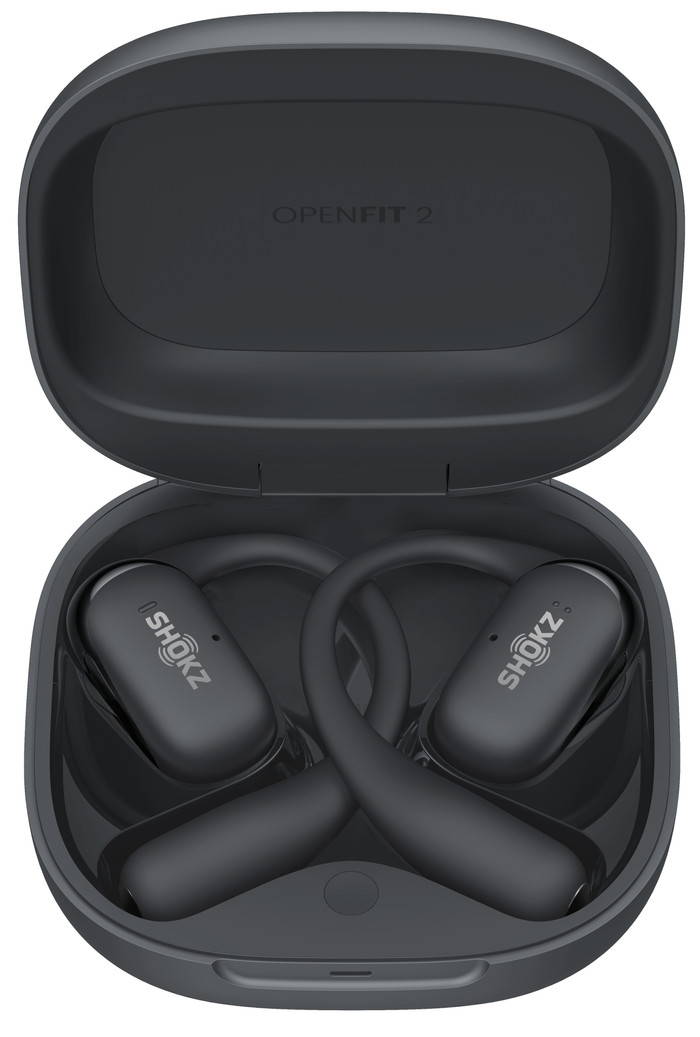 Shokz OpenFit 2 Black front