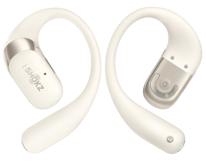 Shokz OpenFit 2 Beige front