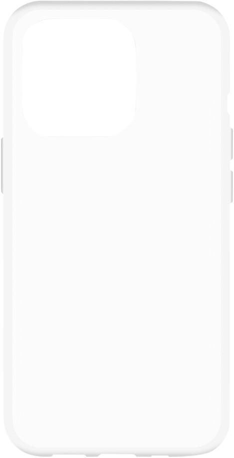 Just in Case Soft Design Apple iPhone 14 Pro Back Cover Transparant voorkant