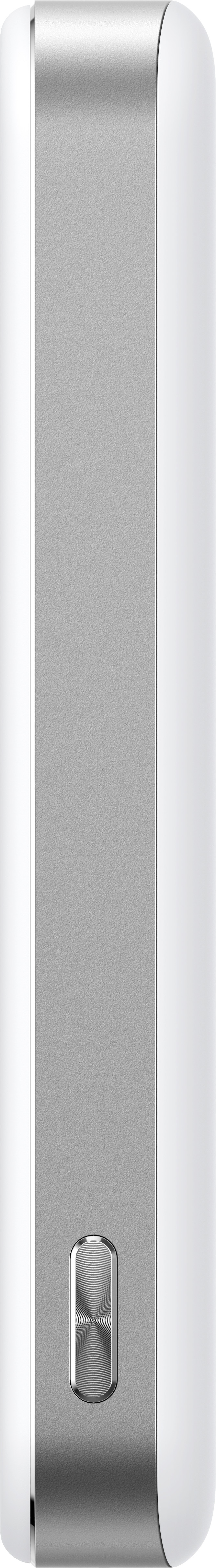 Anker MagGo Batterie Externe avec Charge Rapide 10 000 mAh Blanc côté droit