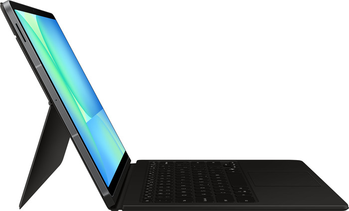 Samsung Galaxy Tab S10 FE Plus Étui Clavier AZERTY Noir Main Image