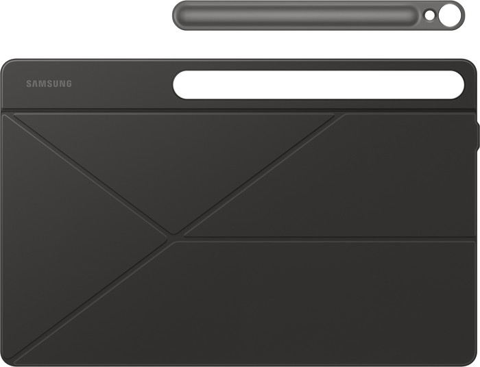 Samsung Galaxy Tab S10 FE Plus Book Case Noir détail