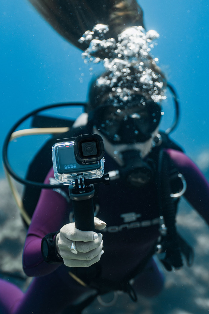 GoPro Hero 13/12/11/10/9 Waterproof Case - 60M/196FT Diving Housing With Floating Grip Accessories