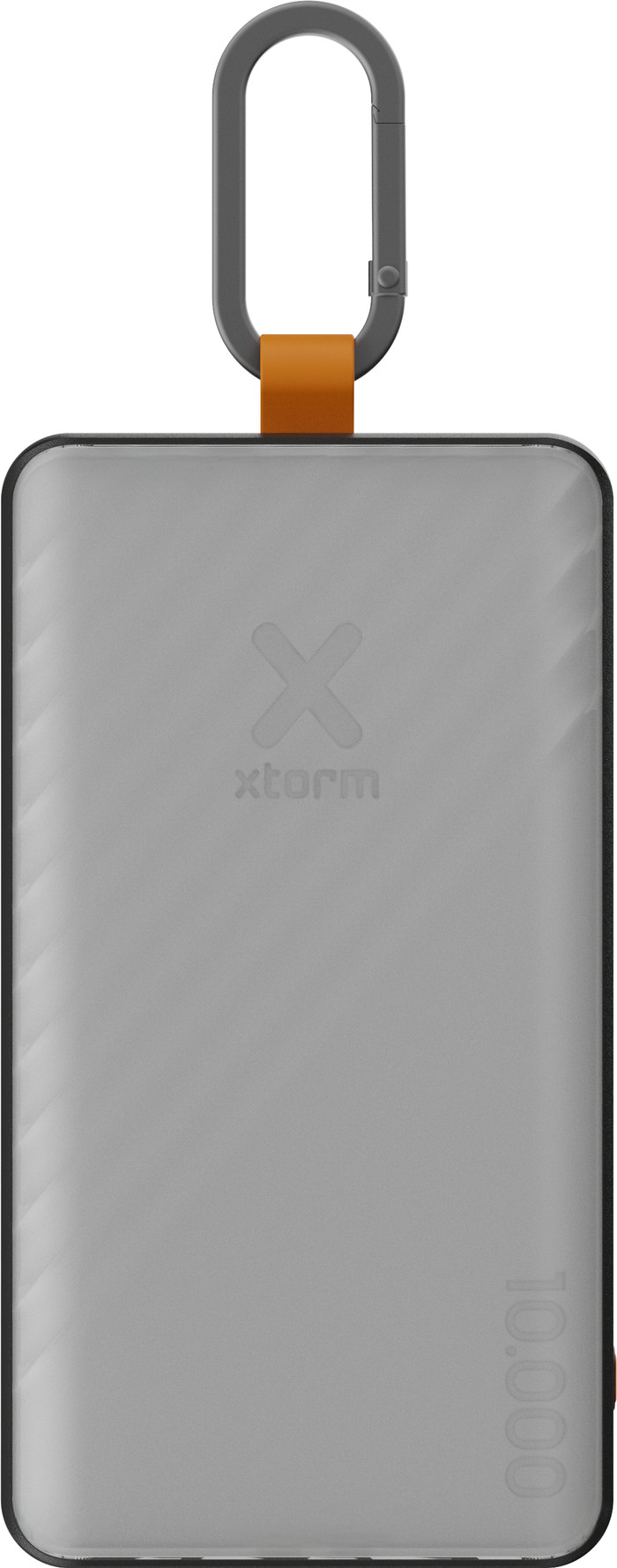 Xtorm Go 2 Solar Power Bank 10,000mAh with Fast Charging and Flashlight Black back