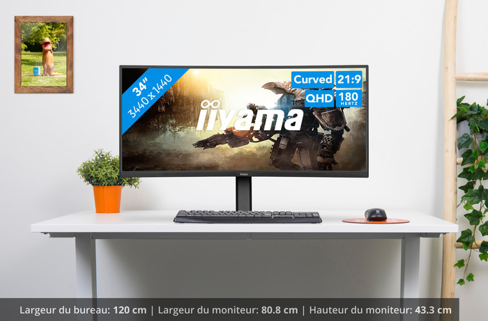 Iiyama G-Master GCB3484WQSU-B1 visuel Coolblue 1