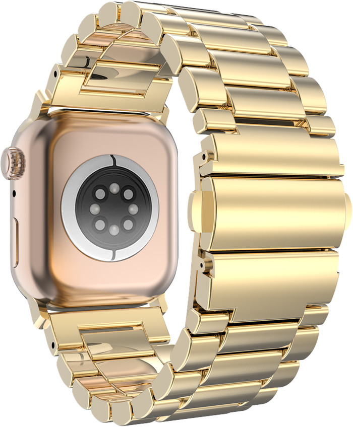 Just in Case Stainless Steel Strap Gold for Apple Watch 40/41/42mm back