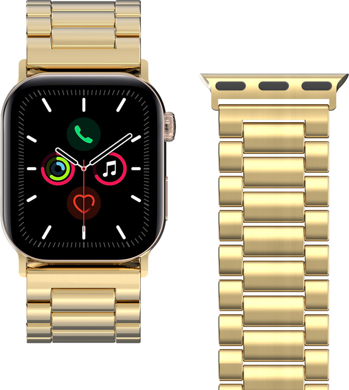 Just in Case Stainless Steel Strap Gold for Apple Watch 40/41/42mm detail