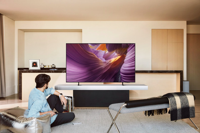 Samsung 65" OLED S85F 4K (2025) + Samsung HW-QS700F (2025) product in gebruik
