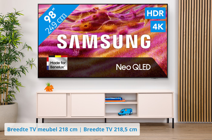 Samsung 98" Neo QLED QN90F 4K (2025) visual Coolblue 1