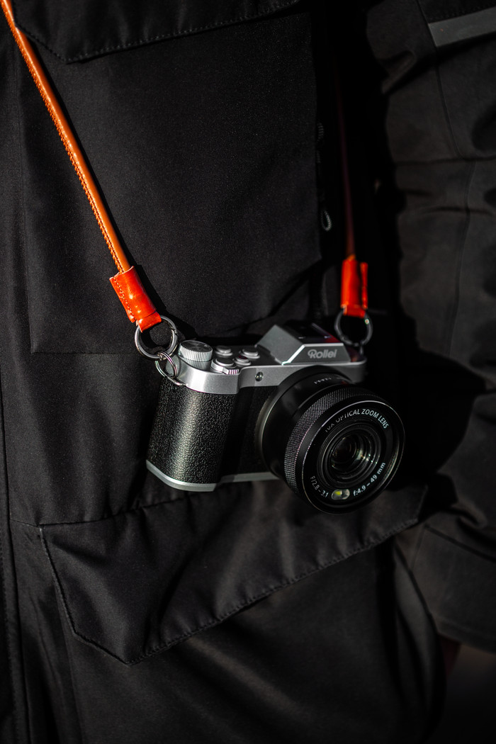 Rollei Powerflex Retro product in gebruik