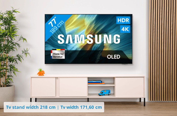 Samsung 77 inches QD-OLED S95F 4K (2025) visual Coolblue 1