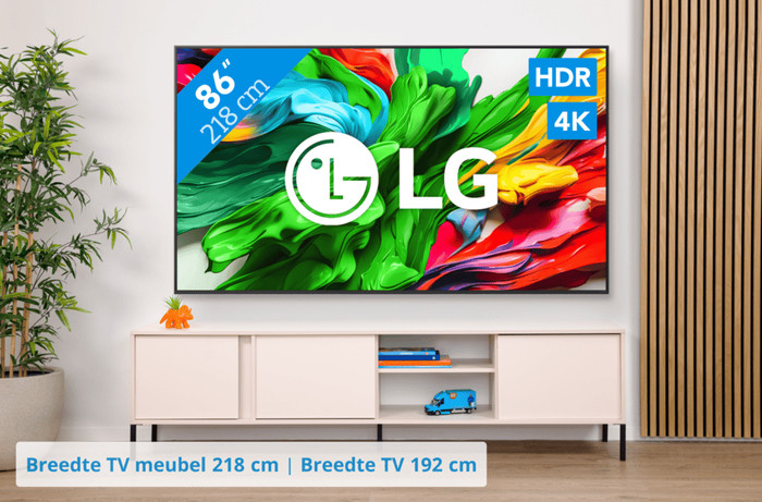 LG 86" QNED86 EVO 4K (2025) visual Coolblue 1