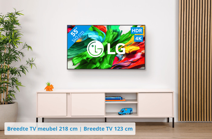 LG 55" QNED86 EVO 4K (2025) visual Coolblue 1