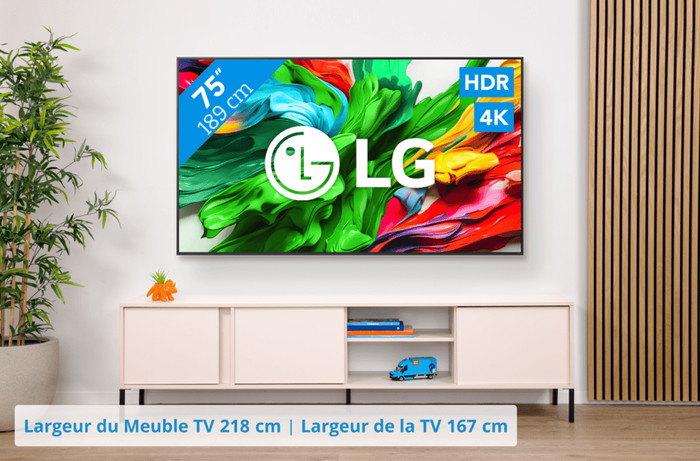 LG 75" QNED86 EVO 4K (2025) + LG DS70TR visuel Coolblue 1