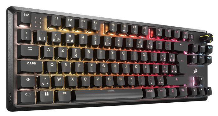 CORSAIR K70 CORE TKL AZERTY right side