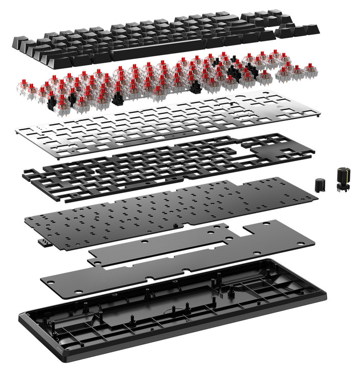 CORSAIR K70 CORE TKL AZERTY detail