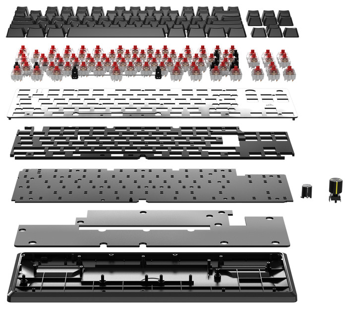 CORSAIR K70 CORE TKL AZERTY detail