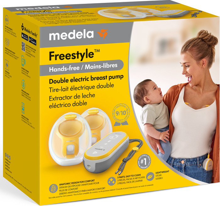 Medela Freestyle Hands-Free product in use