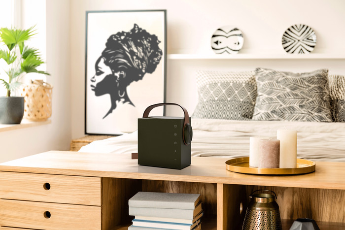 Morel Biggie Groen product in gebruik