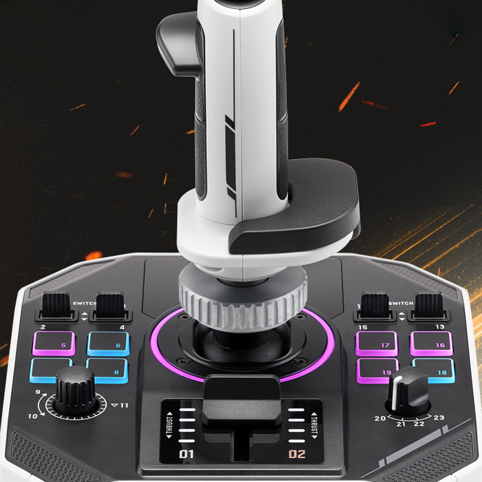Thrustmaster Sol-R 2 HOSAS Space Sim Duo produit à l'usage