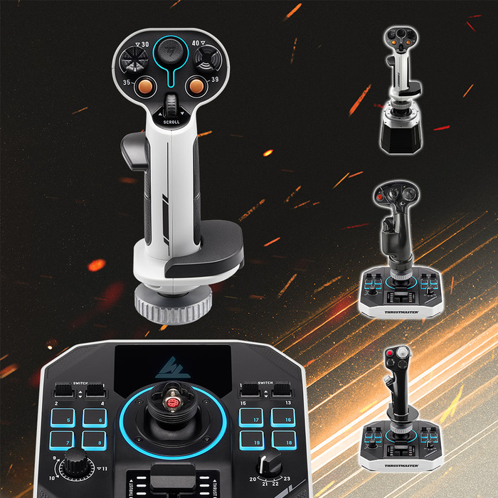 Thrustmaster Sol-R 1 Flightstick détail