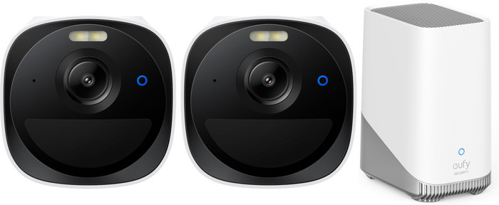 eufyCam E40 Duo Pack + HomeBase 3 front
