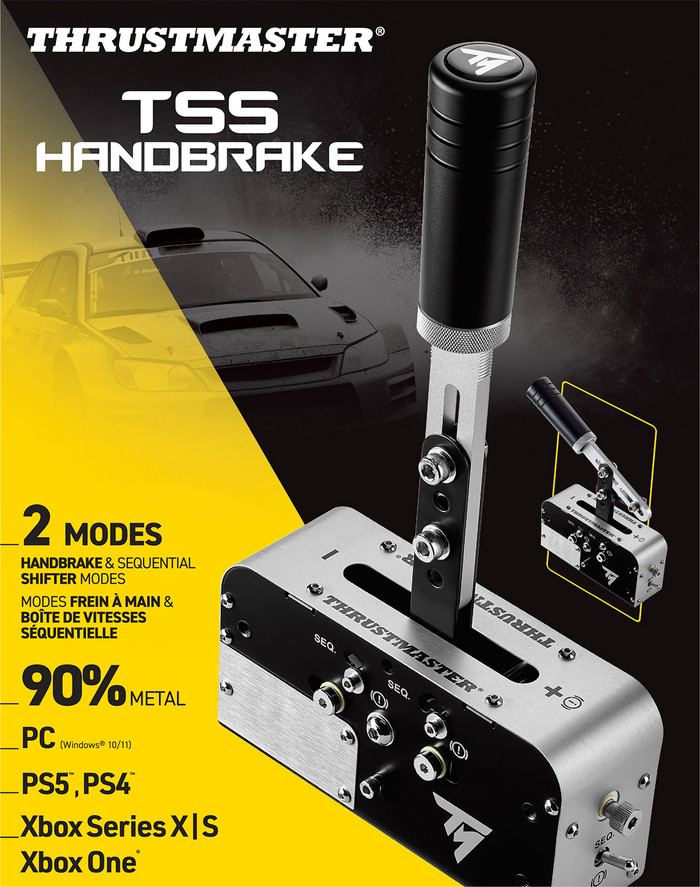 Thrustmaster TSS Handbrake packaging