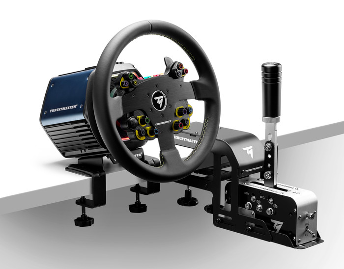 Thrustmaster TSS Handbrake product in use