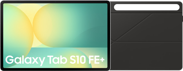 Samsung Galaxy Tab S10 FE Plus 13.1 inches 128GB WiFi Silver + Book Case Black Main Image