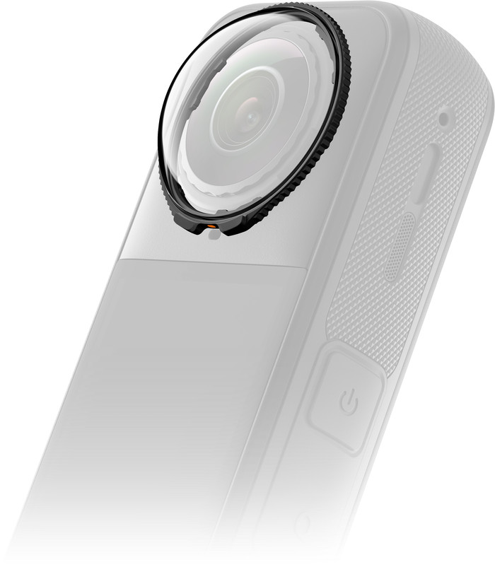 Insta360 X5 Premium Lens Guards produit à l'usage