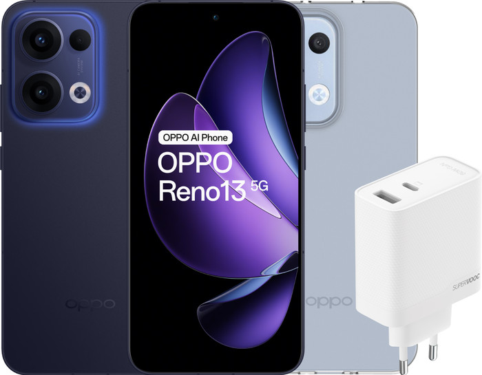 OPPO Reno13 256GB Blauw 5G + Accessoirepakket Main Image