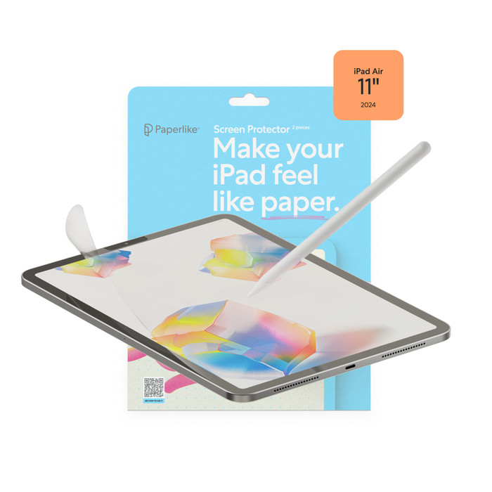 Paperlike Apple iPad Air 11 inch Screenprotector Kunststof Duo Pack visual leverancier