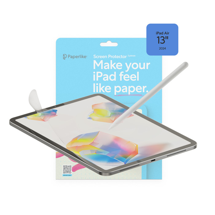 Paperlike Apple iPad Air 13 inches Screen Protector Plastic Duo Pack visual supplier