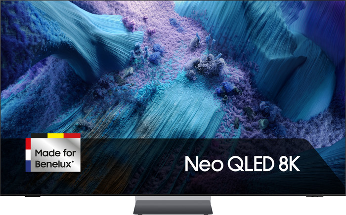 Samsung 65" Neo QLED QN990F 8K (2025) + Samsung HW-Q930F Zwart voorkant