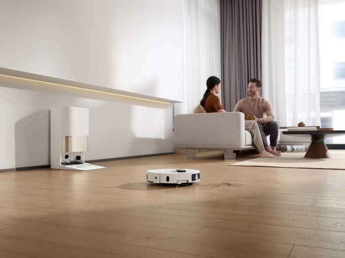 Dreame X40 Ultra Complete White product in gebruik