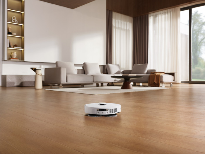 Dreame X40 Ultra Complete White product in gebruik