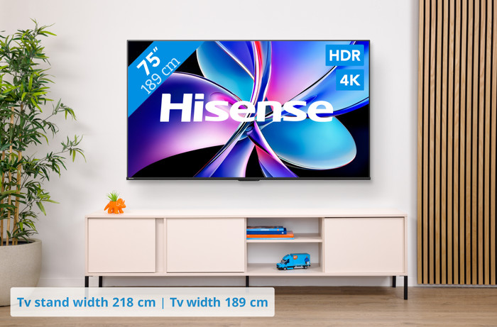 Hisense 75 inches PRO QLED E7Q (2025) visual Coolblue 1